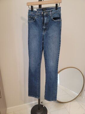 Favorite Daughter Women's Valentina Super High Rise Medium Wash Size 26